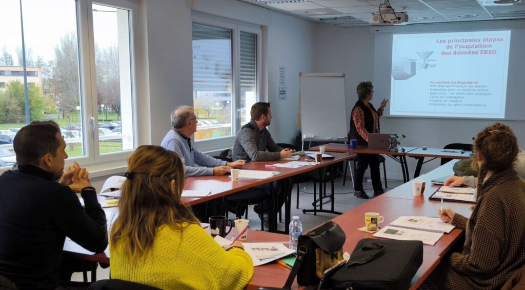 Nouveau stage de pratique de l&rsquo;EBSD au LEM3