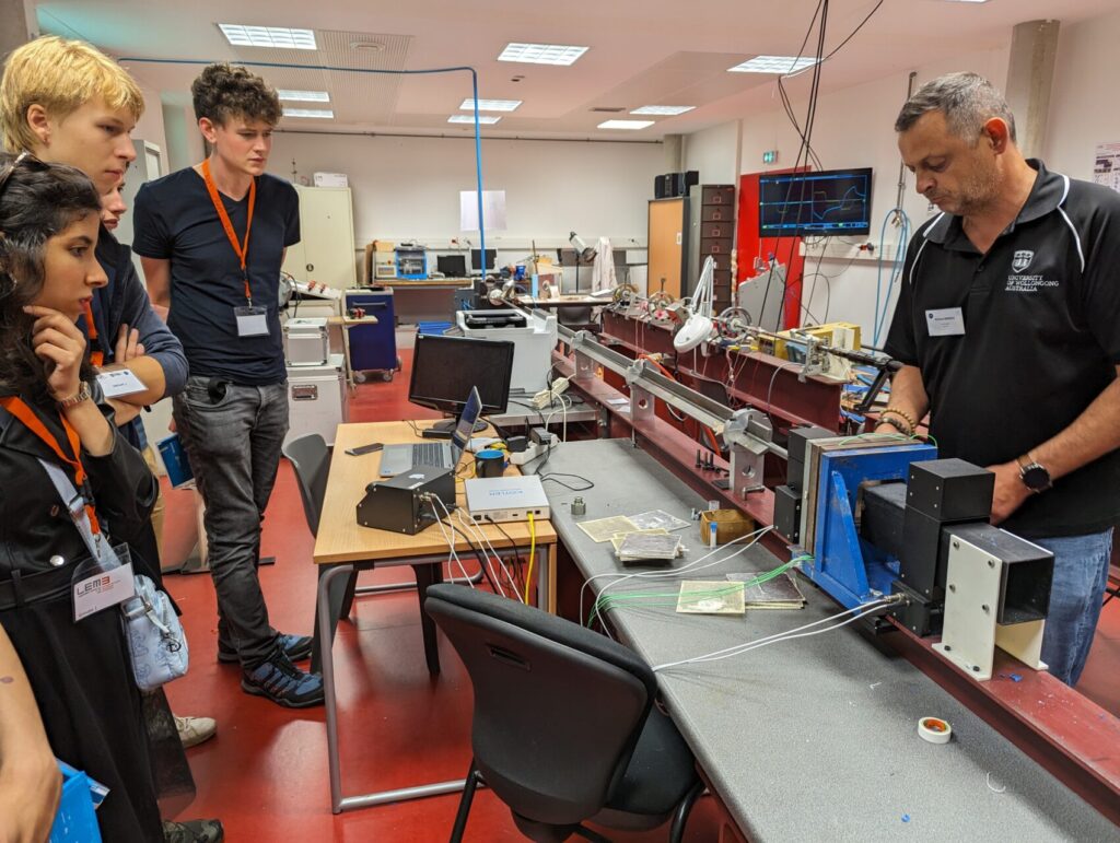 Les étudiants à la découverte de la recherche au LEM3