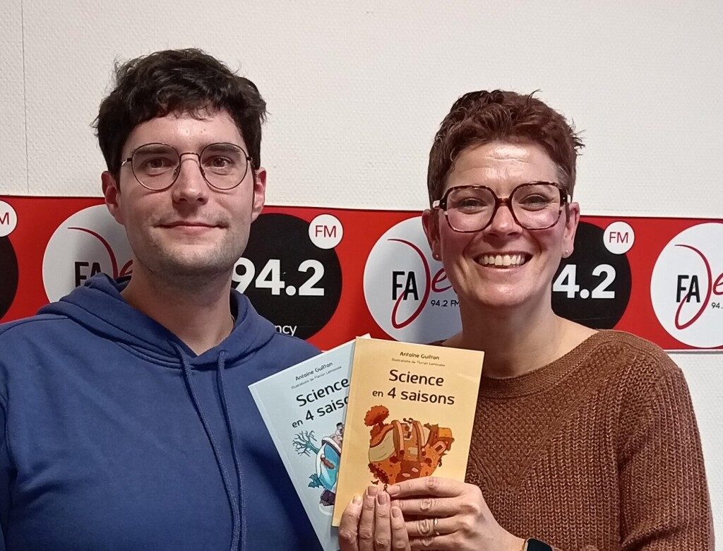 Antoine Guitton sur Radio Fajet : « Science en 4 saisons » dans « Caprices de Lecture »