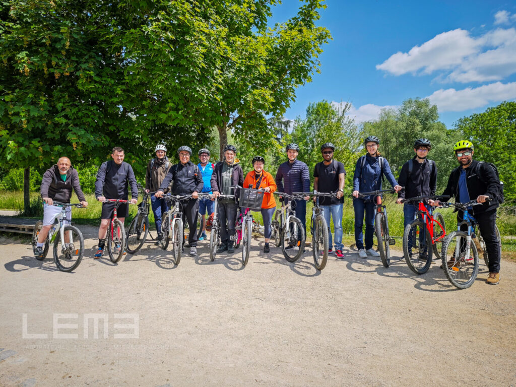 Le LEM3 à la découverte des pistes cyclables de Metz