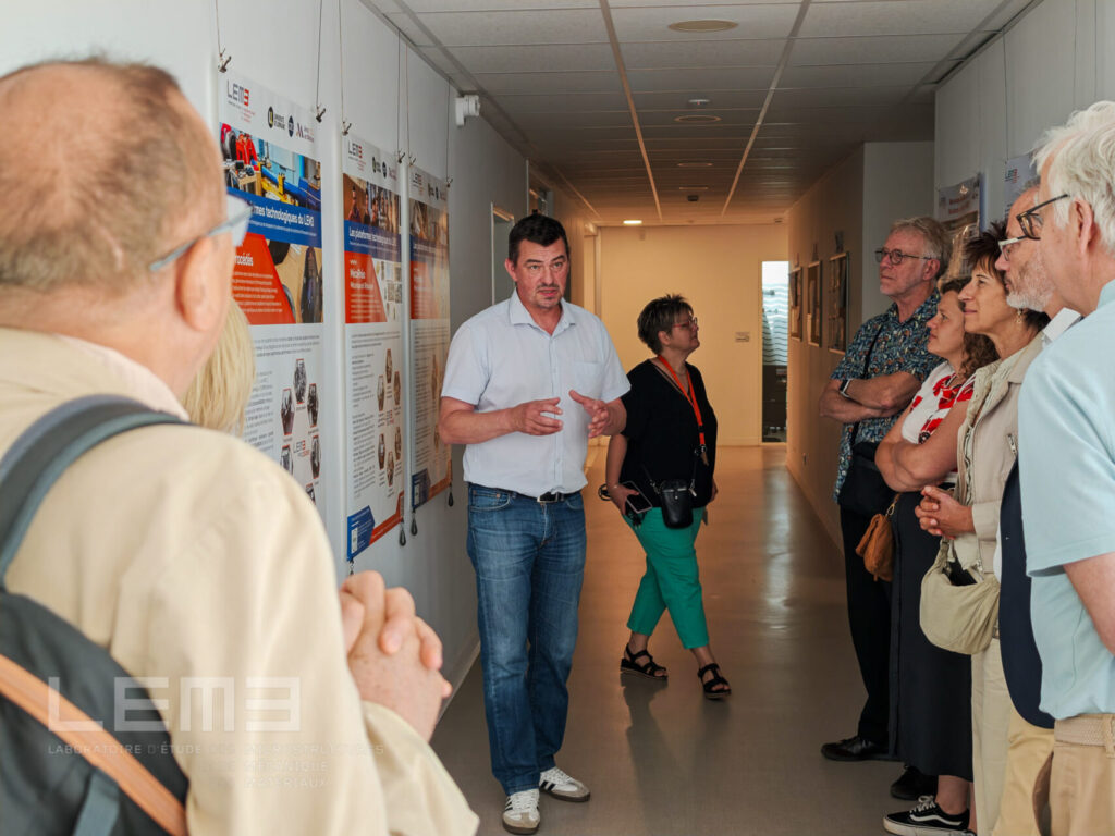 Le LEM3 reçoit la délégation régionale de l’IHEST Grand Est