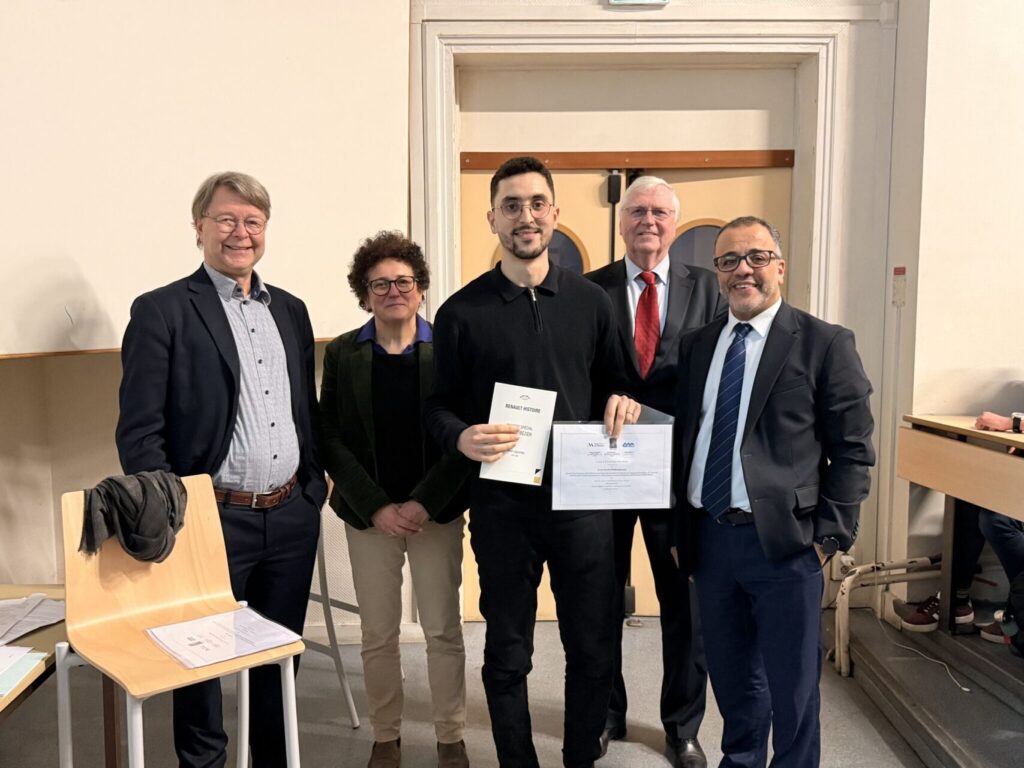 Mohammed El Fallaki Idrissi lauréat du prix Pierre Bézier