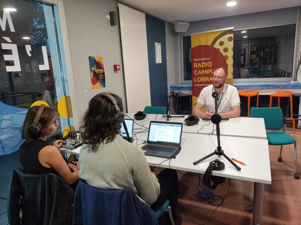 [Radio] Nuit Européenne des chercheurs : Laurent Weiss sur Radio Campus Lorraine
