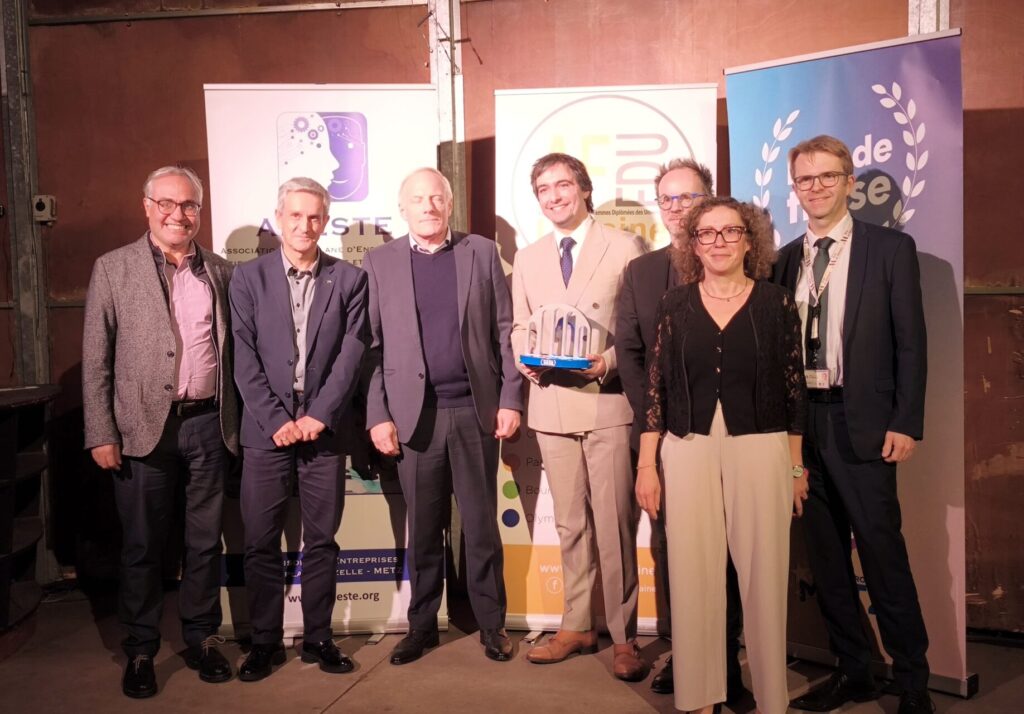 Xavier Morel récompensé du prix de thèse de l’Eurométropole de Metz